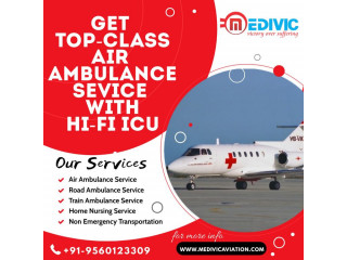 Ultra-High ICU Based Air Ambulance Services in Bagdogra from Medivic