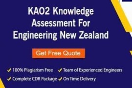 KA02 Knowledge Assessment Engineering NZ