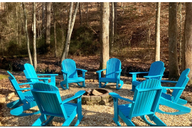 Weathered Adirondack Chairs GA